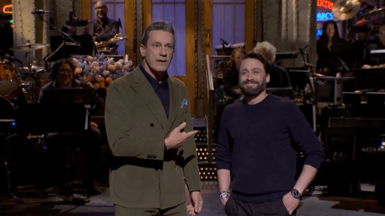 Jon Hamm’s Opening Monologue Gets ‘Jolt Of Energy’ From Kieran Culkin
